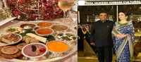 Ambani NMACC cermony:these dishes served in silver plate cost 1*** lakhs...!